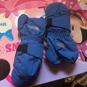 Boys northface mittens